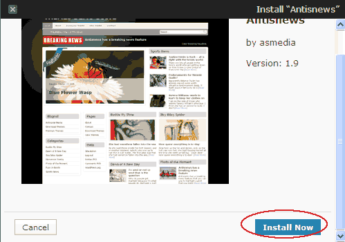 การติดตั้ง WordPress